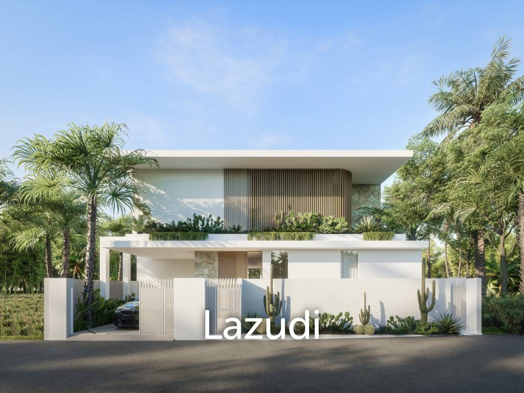 CONTEMPORARY VILLA WITH OCEAN & RICE FIELD VIEWS IN SESEH