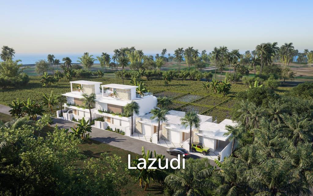CONTEMPORARY VILLA WITH OCEAN & RICE FIELD VIEWS IN SESEH