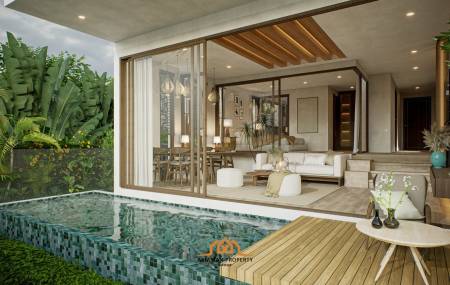 Studio 1 Bath With Private Pool at Ficus Residence The Leaf Collection