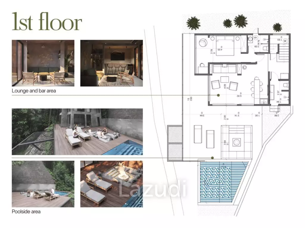 Luxurious Jungle Retreat Exquisite Villa for Lease in Ubud