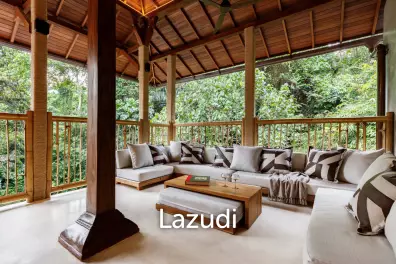 Luxurious Jungle Retreat Exquisite Villa for Lease in Ubud