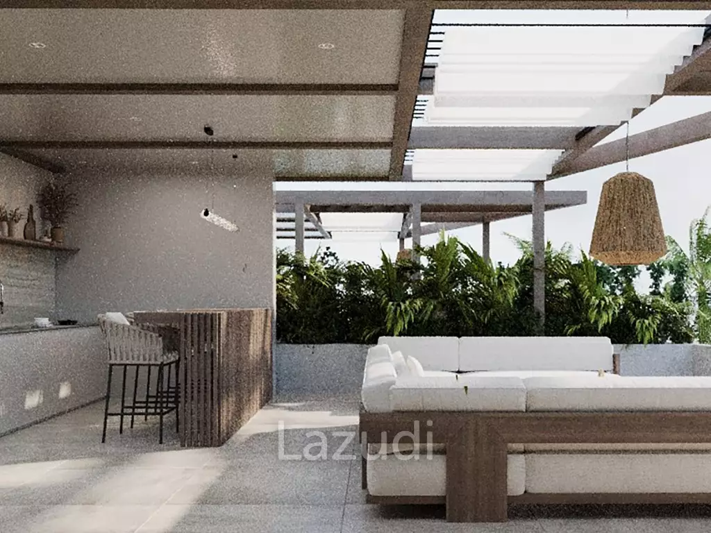 Mesmeric Rooftop Retreat: Resplendent Leasehold Residence in Canggu – Seseh