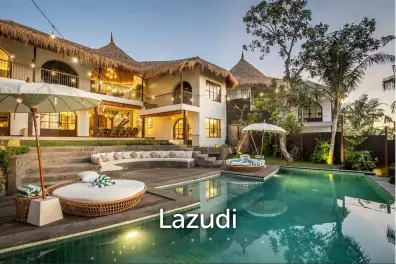 Spectacular Villa in Bali with Rice Field Views and Proximity to Amenities and Gym