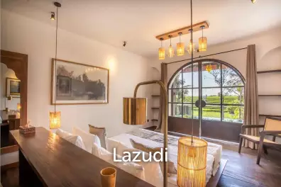 Spectacular Villa in Bali with Rice Field Views and Proximity to Amenities and Gym