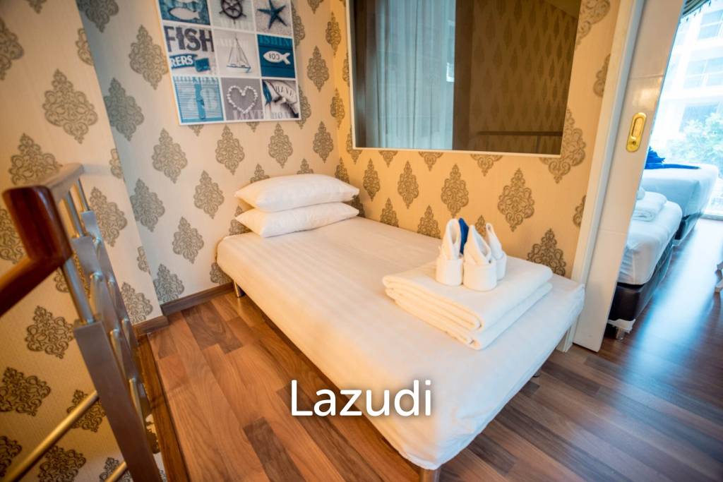 MY RESORT : Luxurious Duplex 3 Beds Condo near the beach