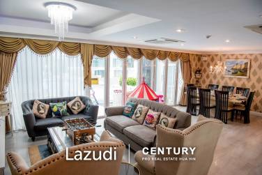 MY RESORT : Luxurious Duplex 3 Beds Condo near the beach