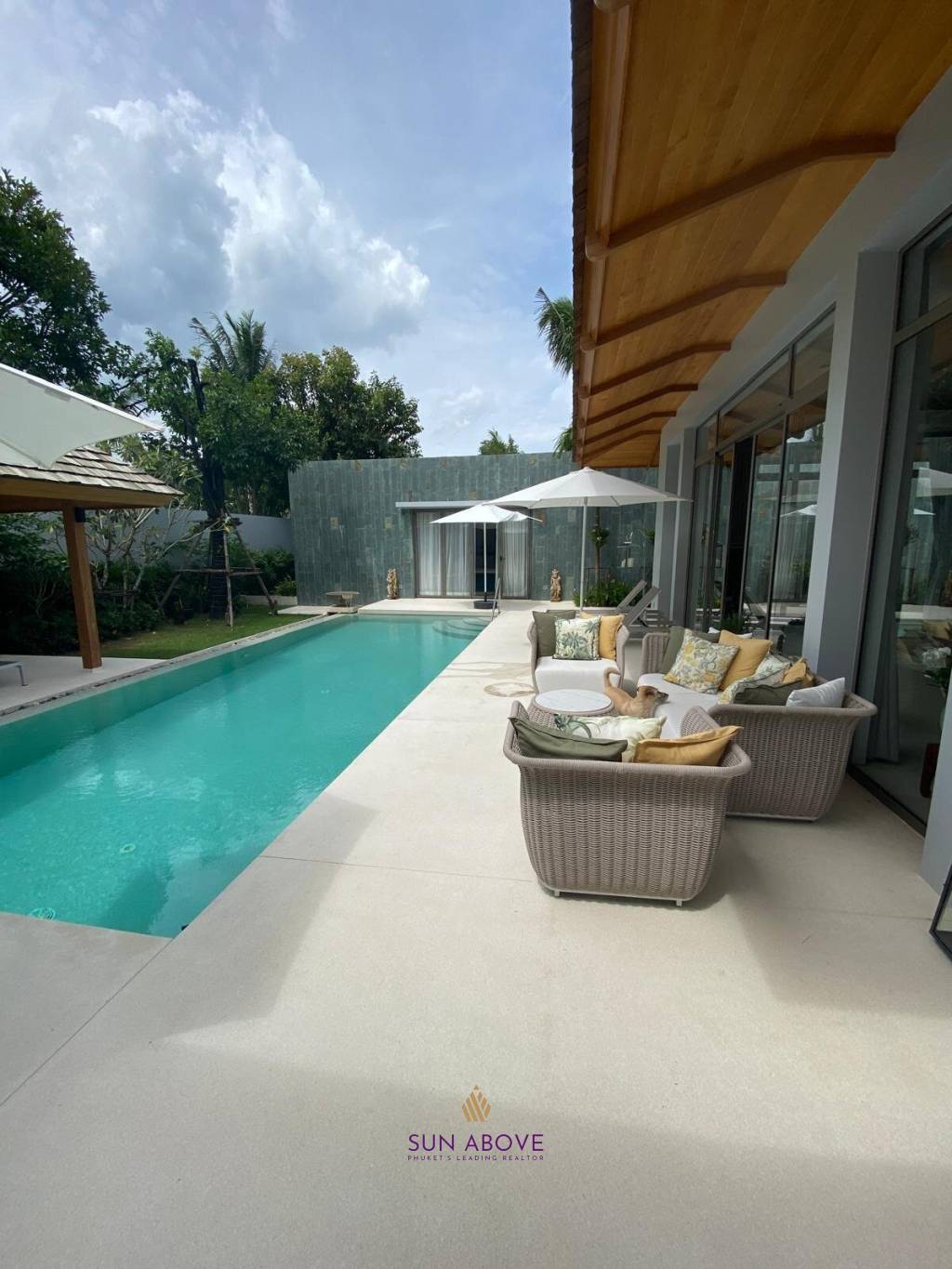 Elegant 3-Bedroom Villa at Anchan Tropicana with Pool and Modern Amenities