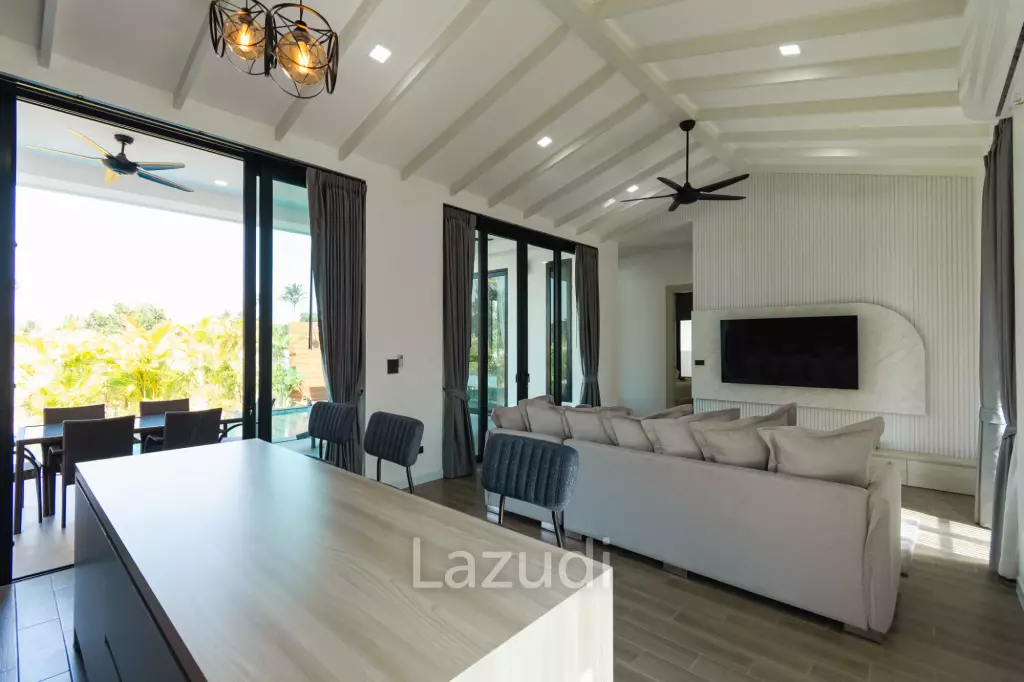 220 sqm modern pool villa in Hin Lek Fai Hua Hin