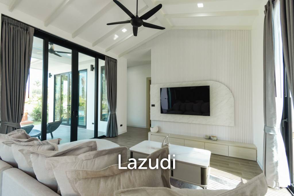 220 sqm modern pool villa in Hin Lek Fai Hua Hin