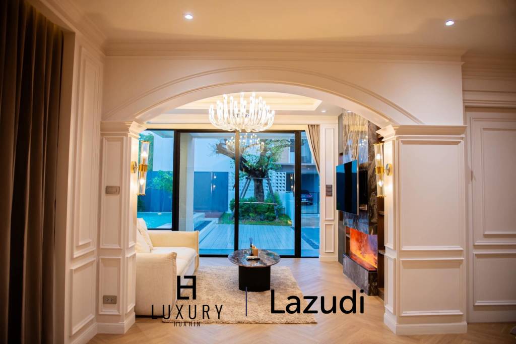 Zermatt Hua Hin: Luxueuse villa de plain-pied avec piscine dans le Soi 102