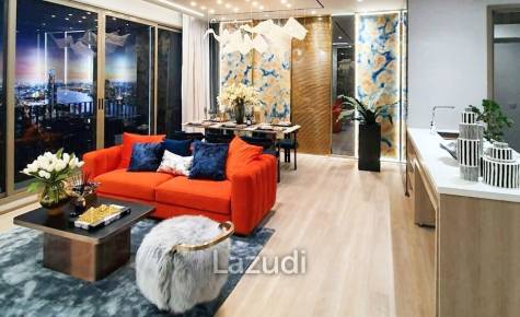 2 Bed 2 Bath 109.29 SQ.M RHYTHM Charoenkrung Pavilion