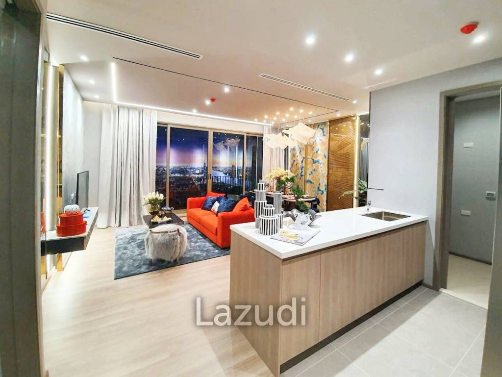 2 Bed 2 Bath 109.29 SQ.M RHYTHM Charoenkrung Pavilion
