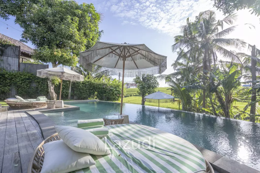 Luxurious 6-Bedroom Villa with Stunning Rice Field Views in Canggu – Babakan