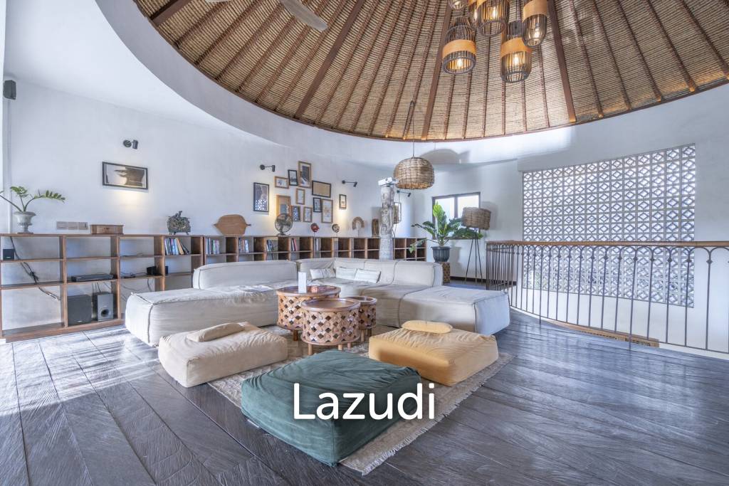 Luxurious 6-Bedroom Villa with Stunning Rice Field Views in Canggu – Babakan