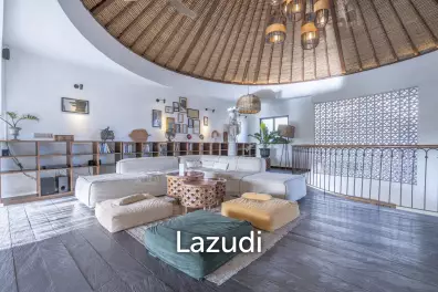Luxurious 6-Bedroom Villa with Stunning Rice Field Views in Canggu – Babakan