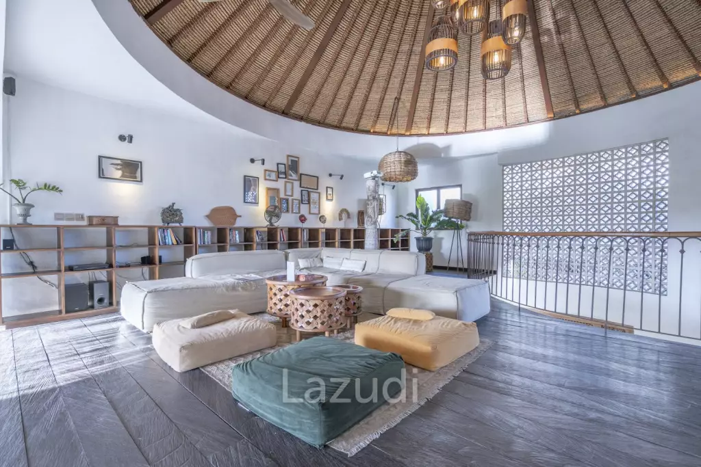 Luxurious 6-Bedroom Villa with Stunning Rice Field Views in Canggu – Babakan