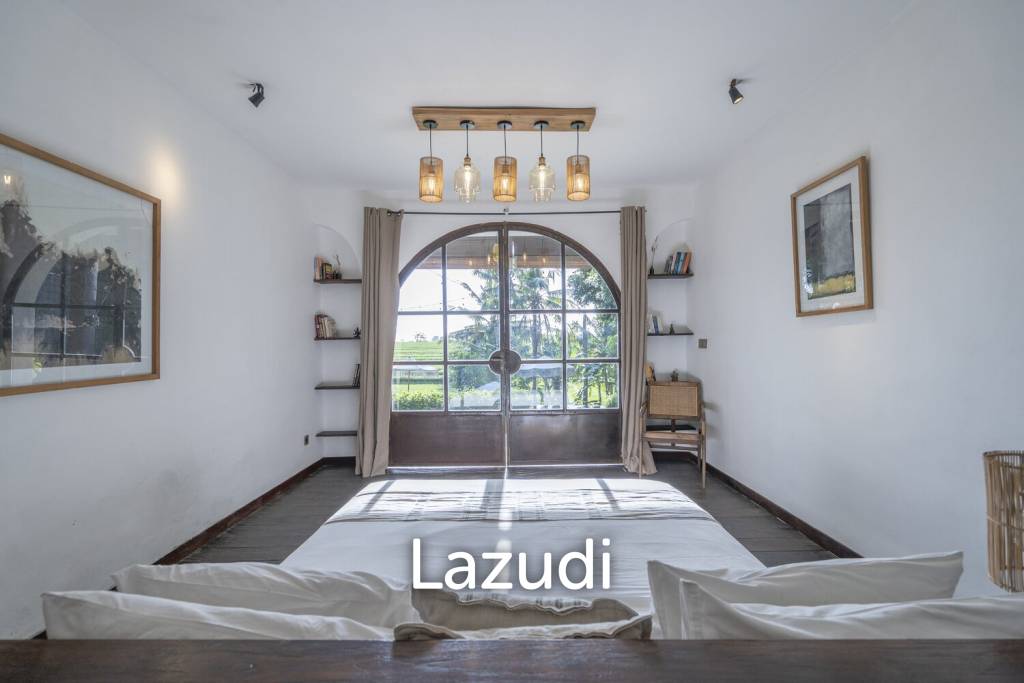 Luxurious 6-Bedroom Villa with Stunning Rice Field Views in Canggu – Babakan