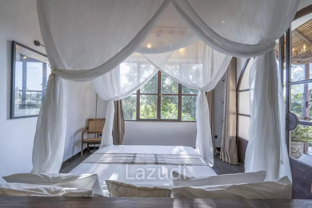 Luxurious 6-Bedroom Villa with Stunning Rice Field Views in Canggu – Babakan