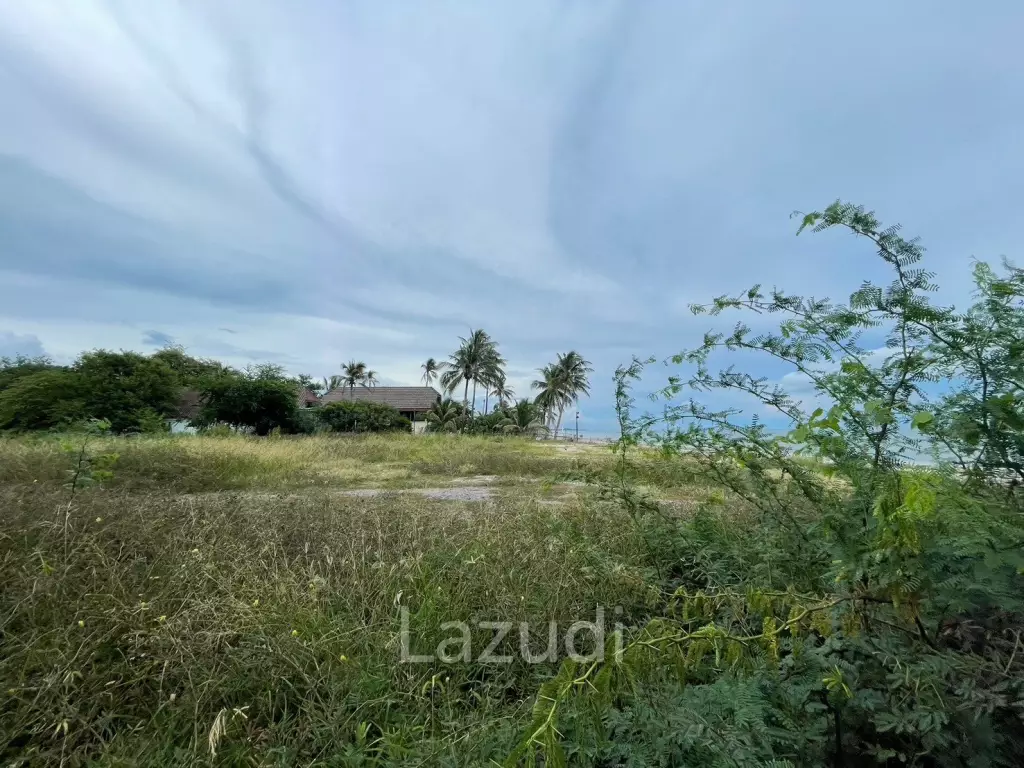 2 Rai Beachfront Land for Sale In a Top Location