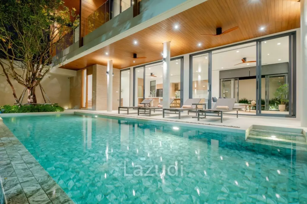 A luxurious 3-Bedroom Pool villa near Rawai Beach