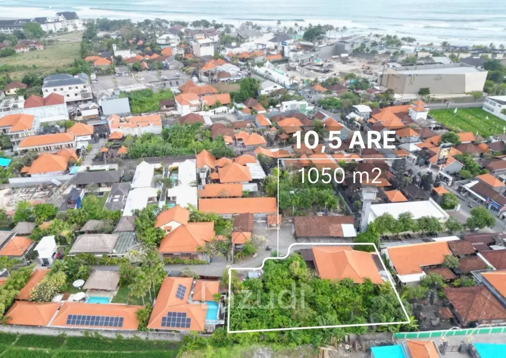 Prime 10,5 Are Land Opportunity in Berawa, 2 Minutes Away from The Beach