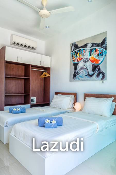 50m to the Beach, Townhouse with Private Pool in Bang Por