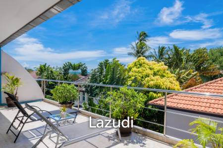 50m to the Beach, Townhouse with Private Pool in Bang Por