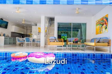 50m to the Beach, Townhouse with Private Pool in Bang Por