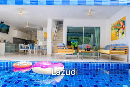 50m to the Beach, Townhouse with Private Pool in Bang Por