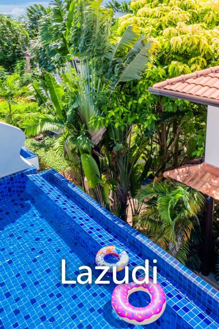 50m to the Beach, Townhouse with Private Pool in Bang Por