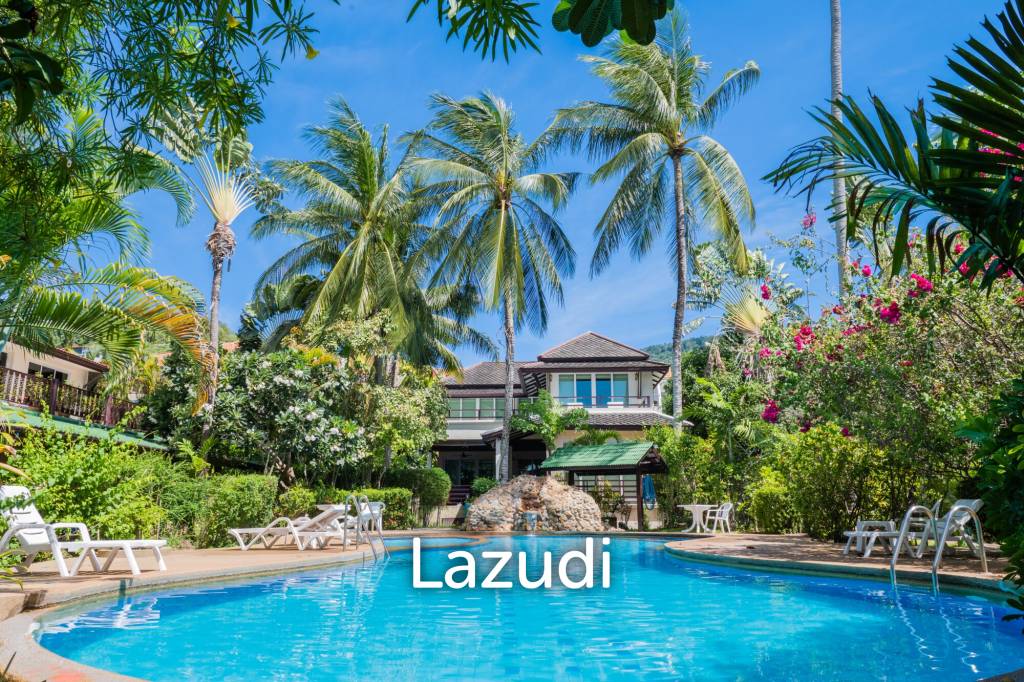 50m to the Beach, Townhouse with Private Pool in Bang Por