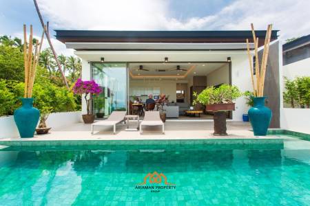 Three-Bedroom Luxury Villa with Stunning Sea Views