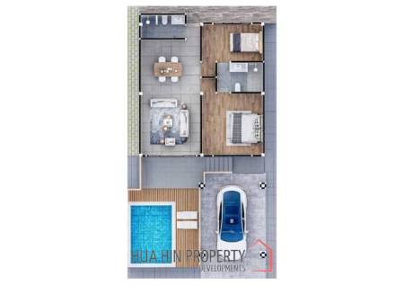 Stand Alone 2 Bedroom Pool Villa On Soi 102