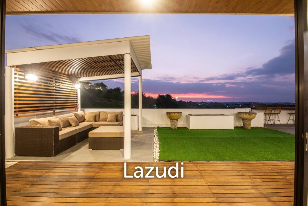 Exquisite 6+1 Bedroom Luxury Villa with Rooftop in GWK Area