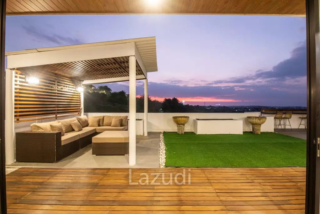 Exquisite 6+1 Bedroom Luxury Villa with Rooftop in GWK Area