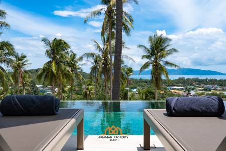 Entire Seaview Project on 7.4Rai of Land in Ban Tai, Koh Samui