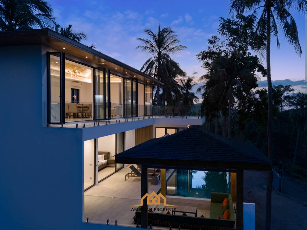 Entire Seaview Project on 7.4Rai of Land in Ban Tai, Koh Samui