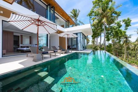 Entire Seaview Project on 7.4Rai of Land in Ban Tai, Koh Samui