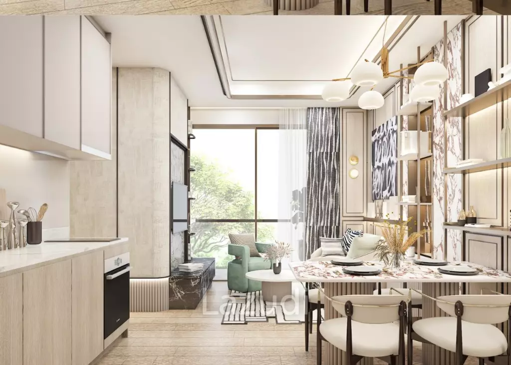 1 Bed 1 Bath 34.57 SQ.M Solace Phahol - Pradipat