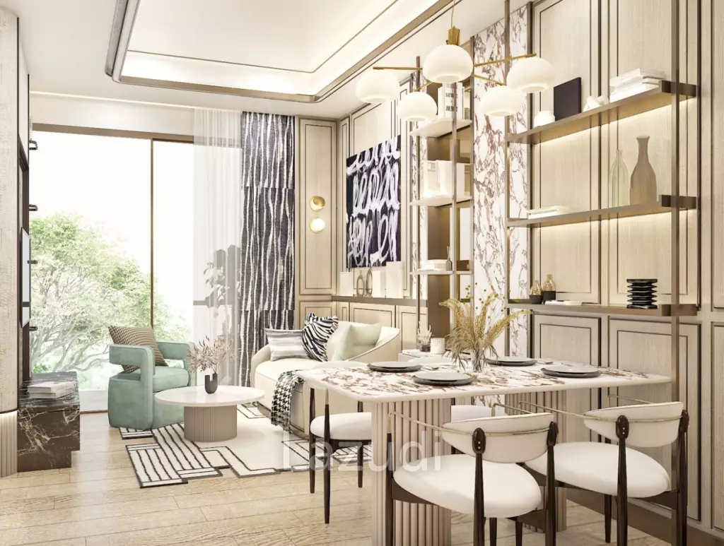 1 Bed 1 Bath 34.57 SQ.M Solace Phahol - Pradipat