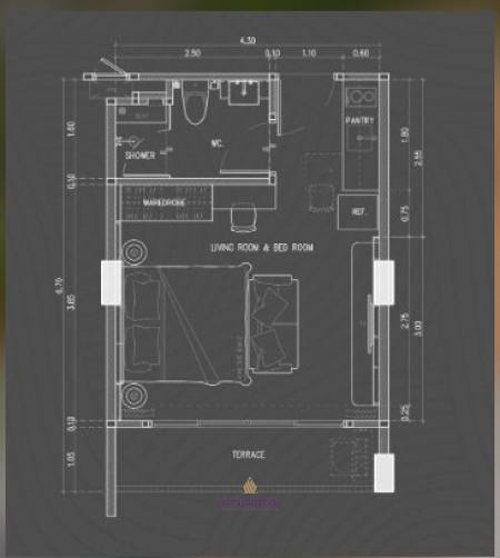 Studio 1 Bath 29.30 SQ.M VIP Space Odyssey Phase 1