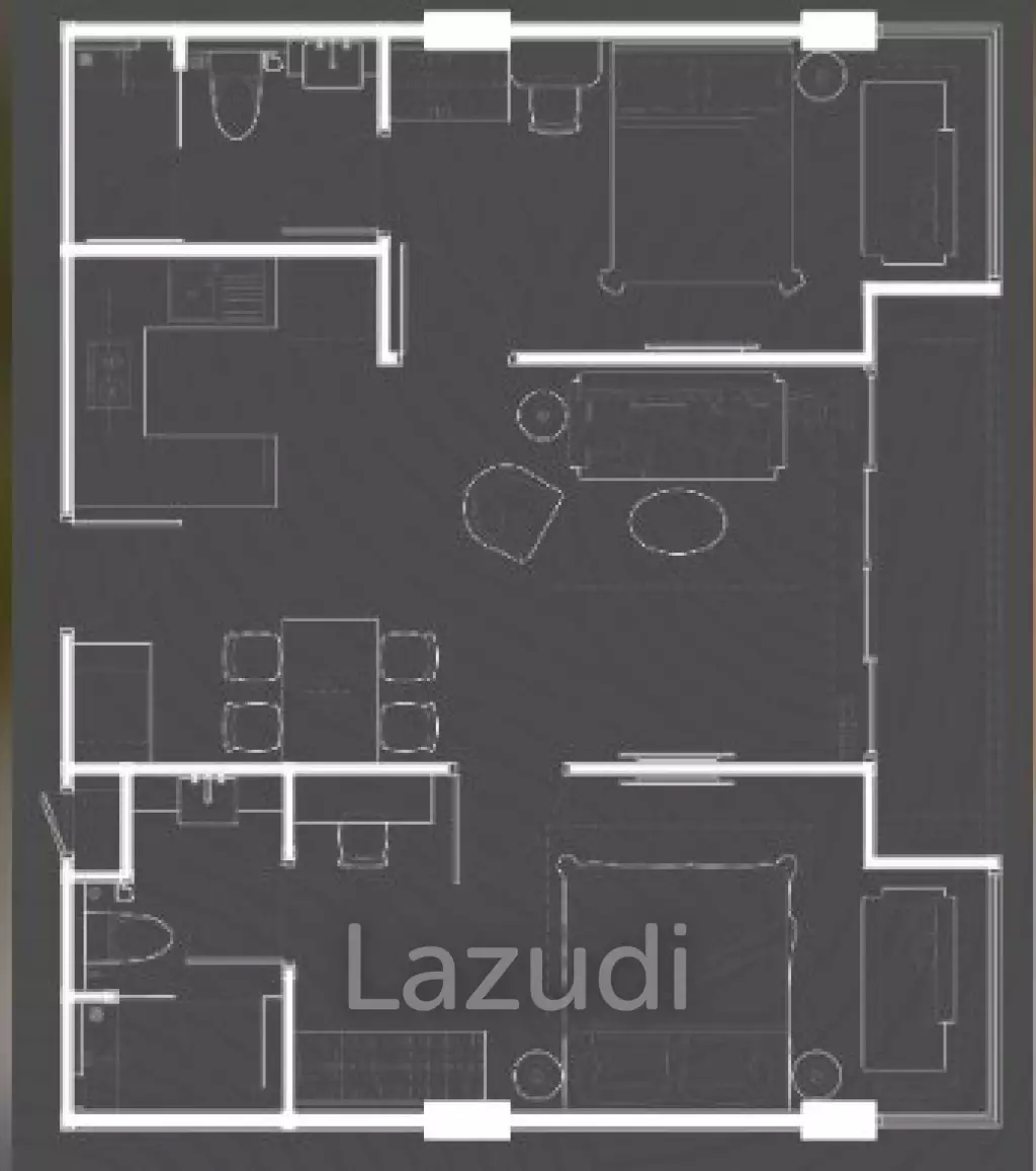 2 Bed 2 Bath 69.30 SQ.M VIP Space Odyssey Phase 1