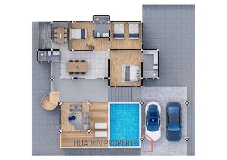 Stand Alone 3 Bedroom Pool Villa On Soi 102