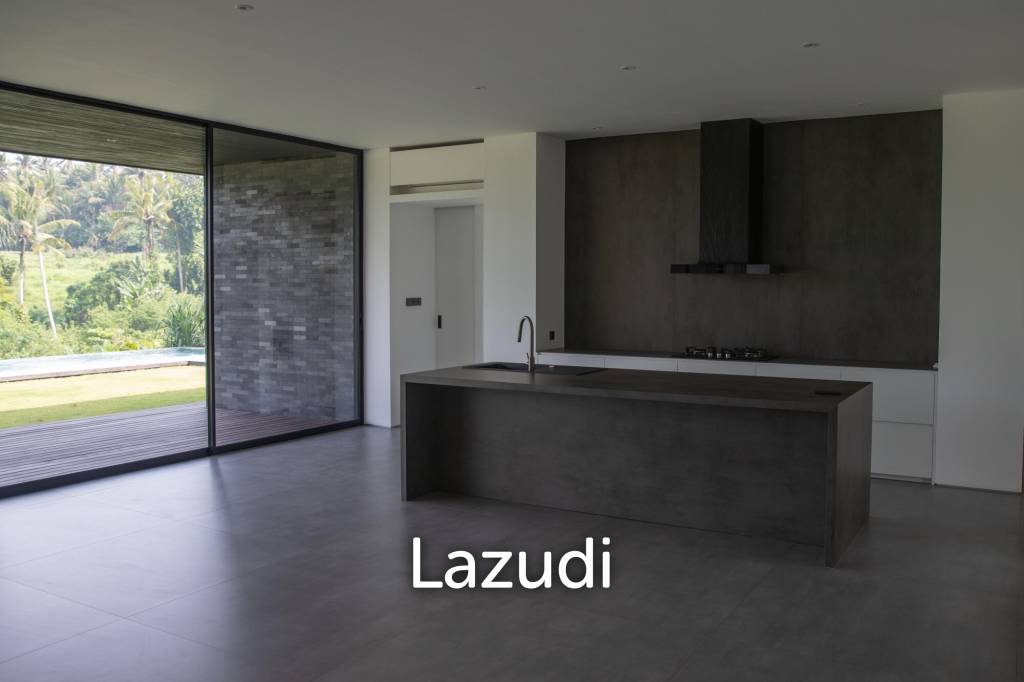 RIVERFRONT VILLA WITH JUNGLE AND RICE FIELDS VIEWS