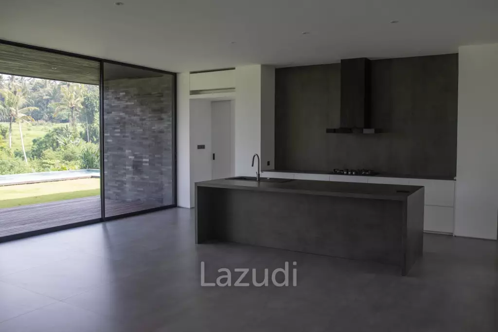 RIVERFRONT VILLA WITH JUNGLE AND RICE FIELDS VIEWS