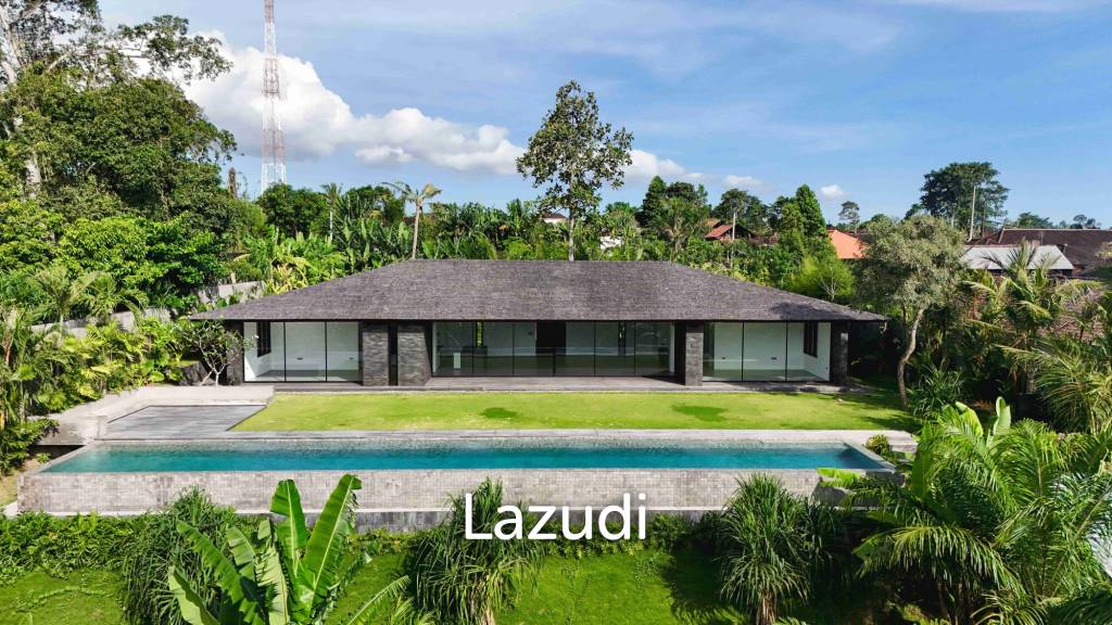 RIVERFRONT VILLA WITH JUNGLE AND RICE FIELDS VIEWS