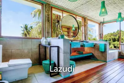 Modern Villa with Ricefield Views for Lease in Kedungu