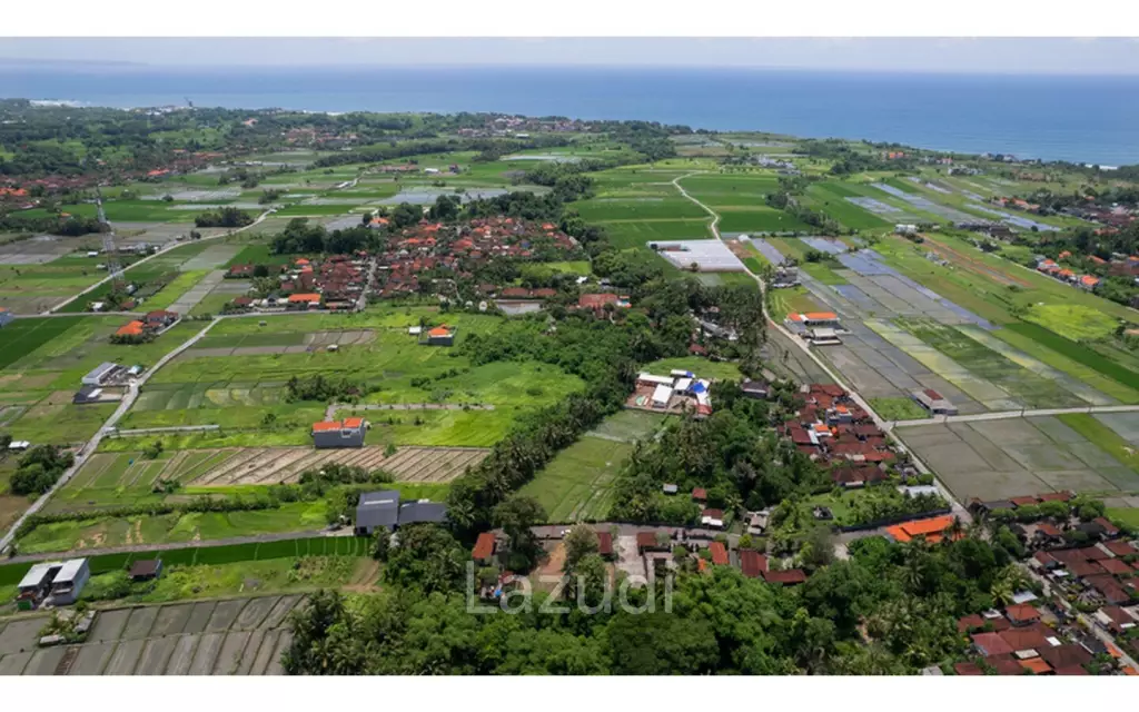 Prime Riverside Plot for Sale in Kedungu, Tabanan