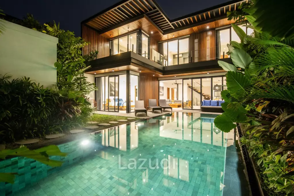 Luxurious Modern 4-Bedroom Villa in Pantai Lima, Pererenan