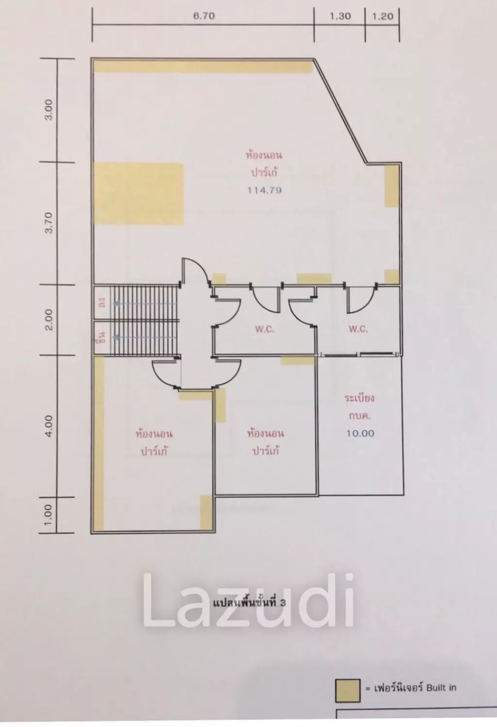 6 Bed 6 Bath 500 SQ.M Townhouse in Thonglor